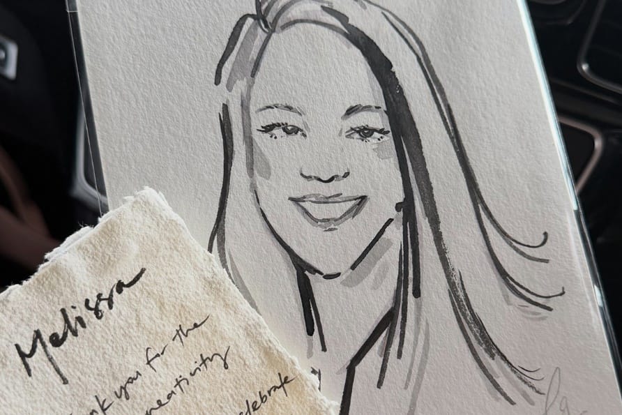 Grace Choiart | Live Illustration Artist Sydney