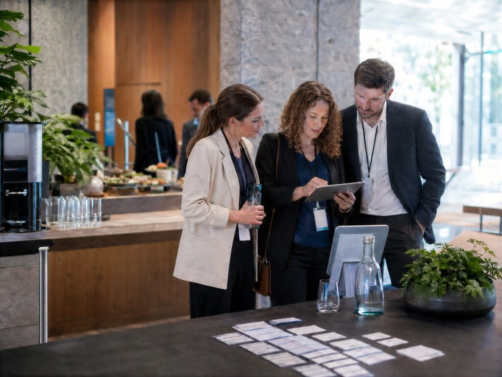 Sustainable events planned with practical event design and lower-waste choices